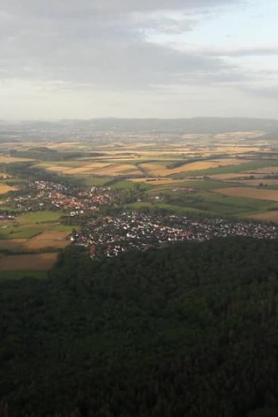 Von Holzhausen über die Weser bìs nach Güntersen