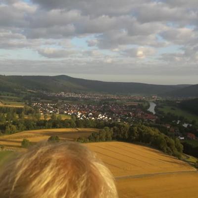 Von Holzhausen über die Weser bìs nach Güntersen