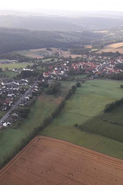 Von Holzhausen über die Weser bìs nach Güntersen