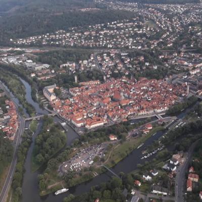 Von Wilhelmshausen über die Drei- Flüsse- Stadt Hann. Münden bis nach Imbsen