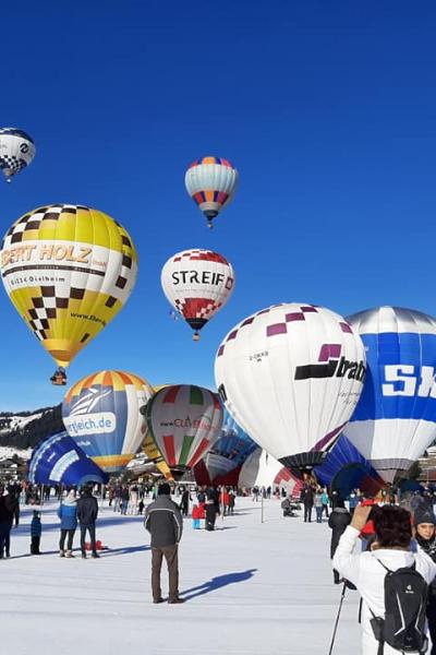 Traumwetter beim Ballonfestival im Tannheimer Tal!