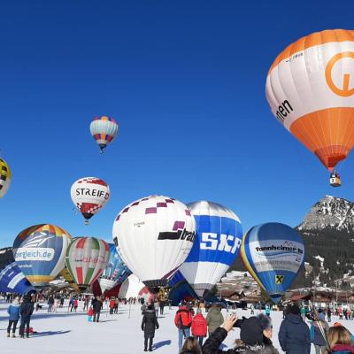 Traumwetter beim Ballonfestival im Tannheimer Tal!