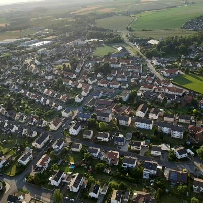 Ballonfahrt von Holzhausen bis nach Liebenau/ Zwergen