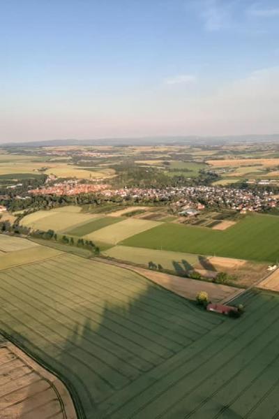 Ballonfahrt von Holzhausen bis nach Liebenau/ Zwergen