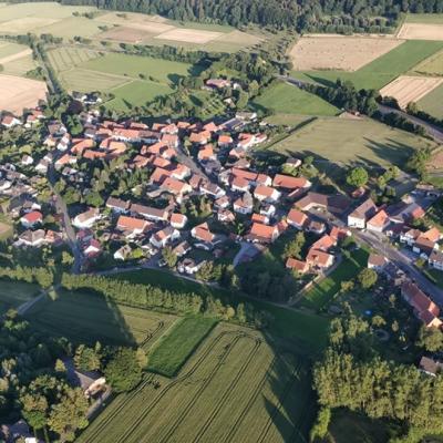 Ballonfahrt von Ersen bis Wolfhagen
