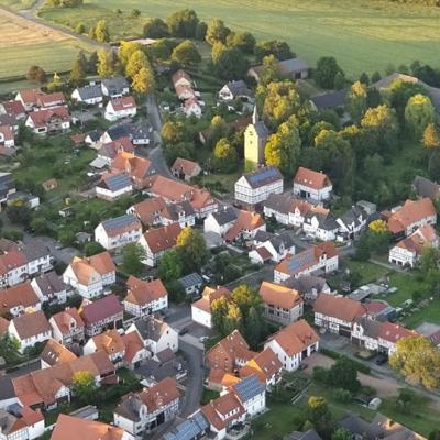 Ballonfahrt von Ersen bis Wolfhagen