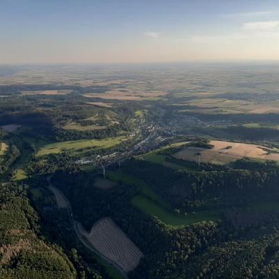 In Lauenfrde Gestartet Und In Wunderschnem Abendlicht Bei Borgholz 4