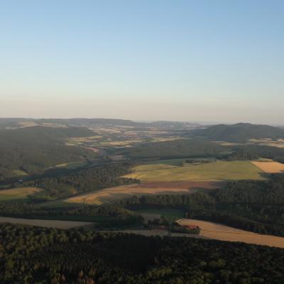 Ballonfahrt Von Ersen nach Istha am 04.07.2019