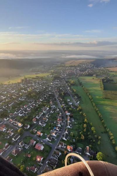 Holzhausen Ber Das Wesertal Mit Nebelschwaden Bis Nach Dransfeld 3